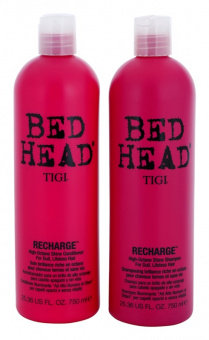 ByFashion.ru - TIGI Bed Head Superfuels Recharge Shampoo+Conditioner - Шампунь и Кондиционер для придания блеска, 2*750 мл